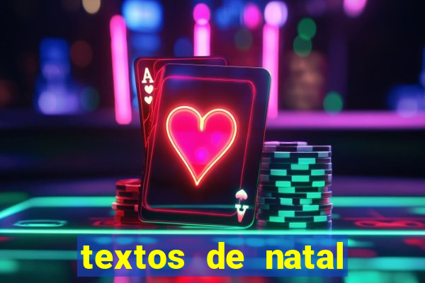 textos de natal para leitura